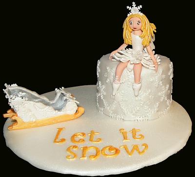 Let it Snow - Cake by vanillasugar