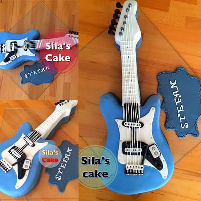 Guitarre - Cake by Assiléia Lucas. /  Sila's Cake 
