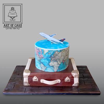Travel in style - Cake by Akademia Tortu - Magda Kubiś