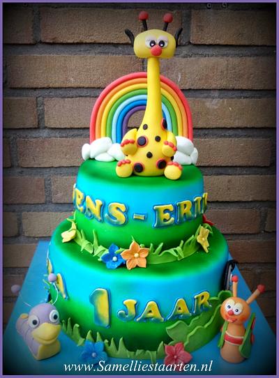 Baby tv cake - Cake by Sam & Nel's Taarten