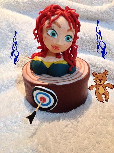 Merida mini cake - Cake by Anabel