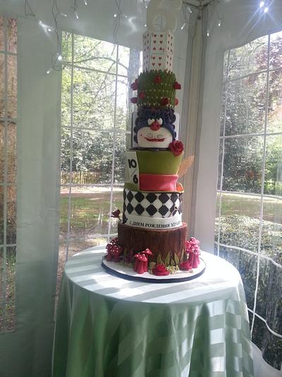 Alice in Wonderland Cake - Cake by Elizabeth's Cake Emporium