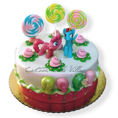 My little pony - Cake by Eliana Cardone - Cartoon Cake Village