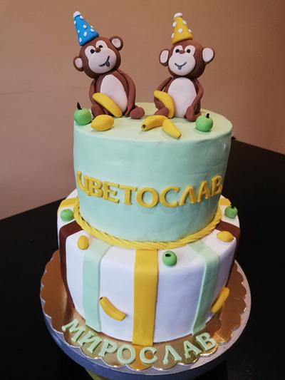 1 birthday cake  - Cake by Maia Simeonova