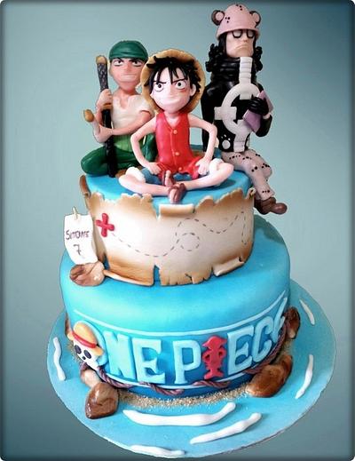 One Piece! - Cake by giada