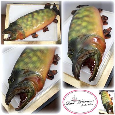 pike - Cake by Lucie Milbachová (Czech rep.)