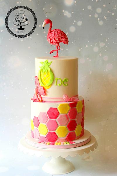 Flamingo!! - Cake by Slice of Heaven By Geethu