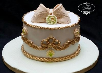 Node baptism cake - Cake by Fées Maison (AHMADI)