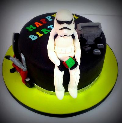 80's Themed Birthday cake - Cake by Sarah Poole