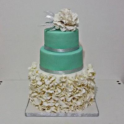 tiffany cake - Cake by Sabrina Adamo 