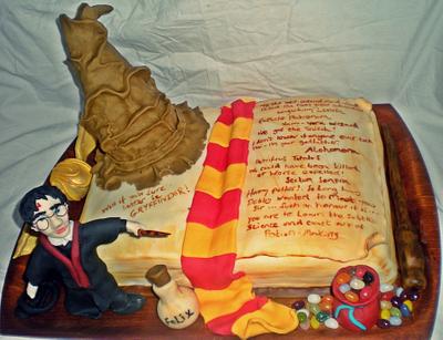 Harry potter cake  - Cake by Time for Tiffin 
