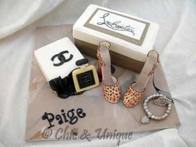 Shoe Box - Cake by Sharon Young