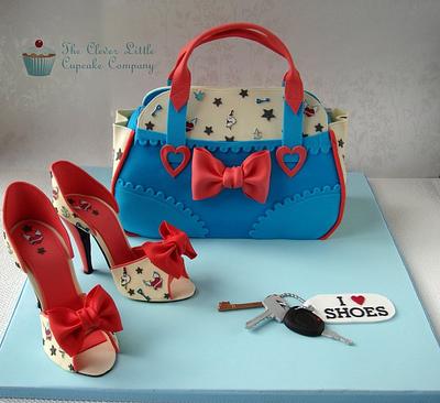 Cake International - Handbag and Shoe Entry - Cake by Amanda’s Little Cake Boutique