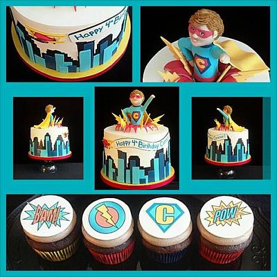 Super Hero  - Cake by Terri Coleman