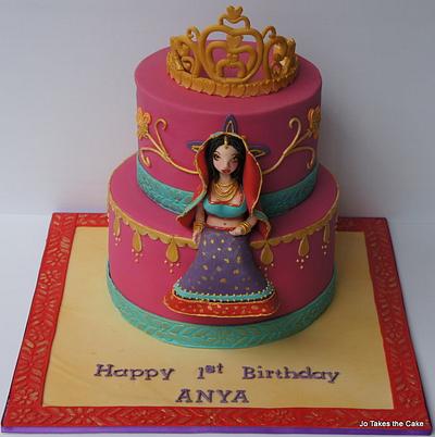 Indian Princess - Cake by Jo Finlayson (Jo Takes the Cake)