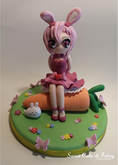Chibi Bunny - Cake by Sweet Cake di Fabry