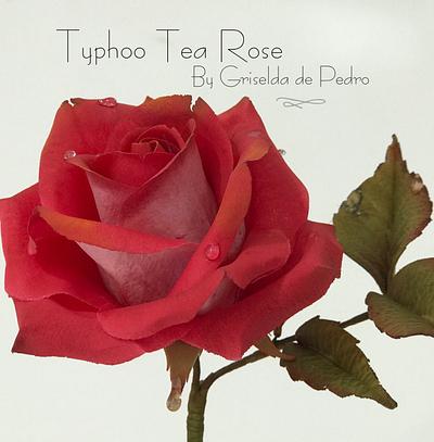 Typhoo Tea Rose  - Cake by Griselda de Pedro