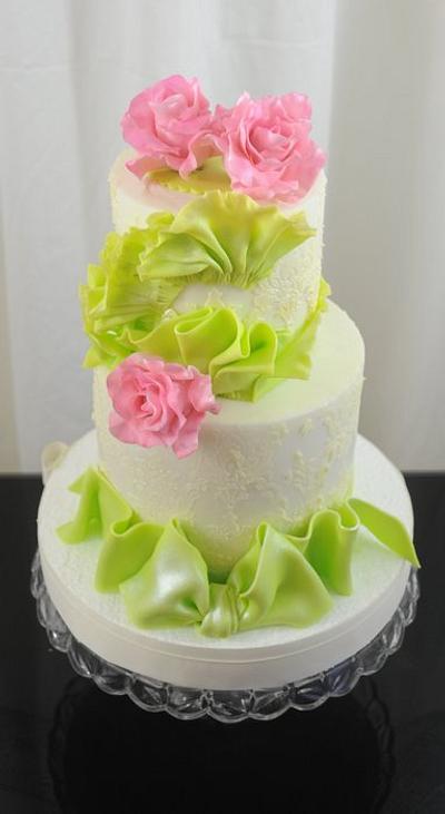 Anniversary Cake - Cake by Sugarpixy