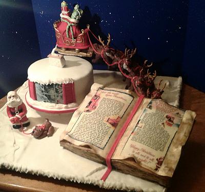 Twas The Night Before Christmas  - Cake by Indulge A Little 
