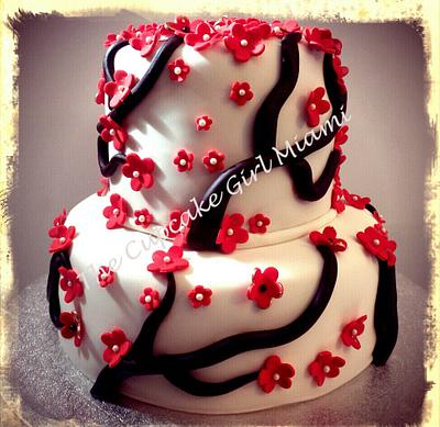 Cherry Blossoms cake - Cake by Lilly