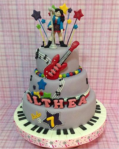 Rockstar 3 tiered cake - Cake by Sweet tooth