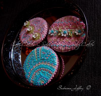 Mehndi Cookies  - Cake by SabzCakes