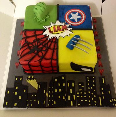 Marvel cake - Cake by Daisychain's Cakes