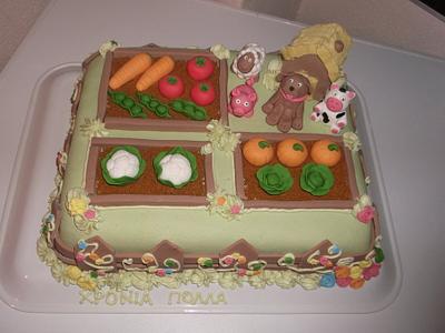 Farm cake! - Cake by viktoriap