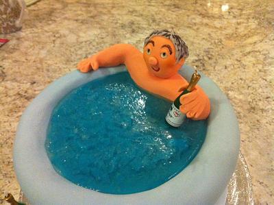 Hot Tub Cake - Cake by Jo