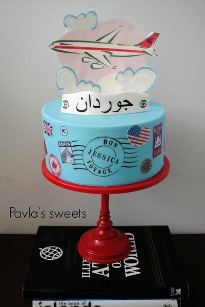 Bon Voyage  - Cake by Pavlina Kocan (Pavla's sweets)