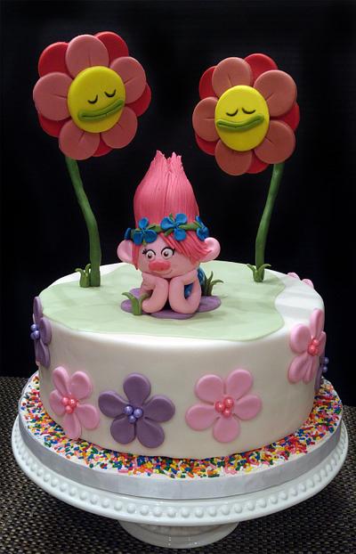 Troll - Poppy Cake - Cake by ShelleySugarCreations