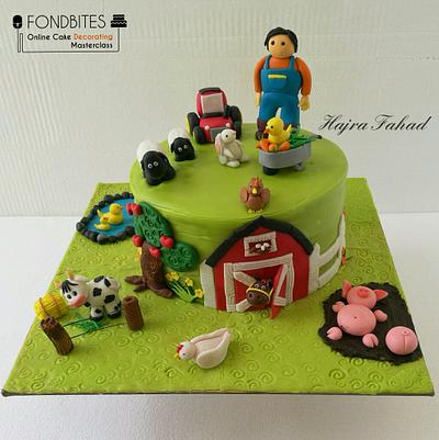 Farm theme cake - Cake by Hajra Fahad Rahman