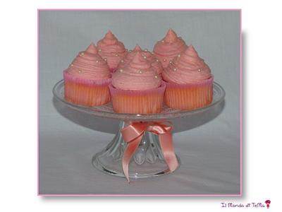 Cupcakes Nastro Rosa - Cake by Il Mondo di TeMa