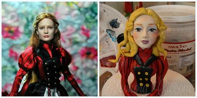 Alice throught the looking glass - Cake by Eleonora Ciccone
