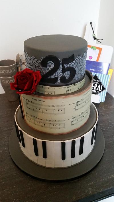 Music Cake - Cake by Yvonne