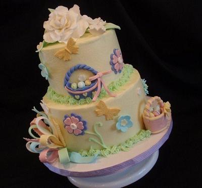 Yellow Easter Cake - Cake by jan14grands