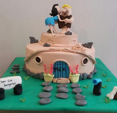 Barney & vilma - Cake by deryacbn