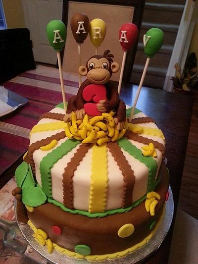 Curious George Birthday Cake - Cake by yourfantasycakes