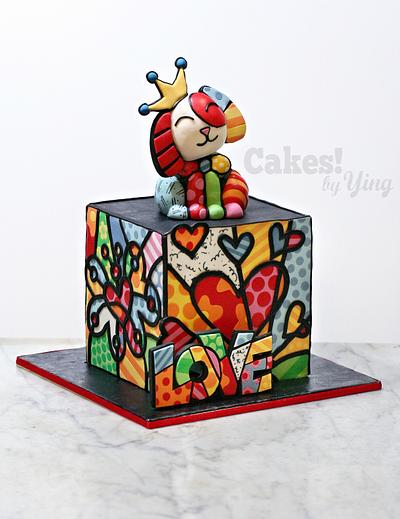 Britto LOVE Cake - Cake by Cakes! by Ying