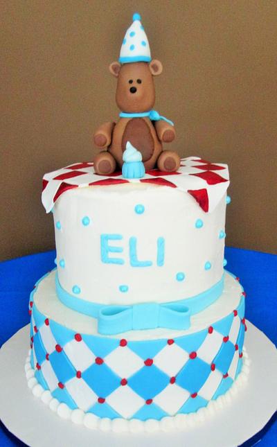Eli's Bear - Cake by Christeena Dinehart