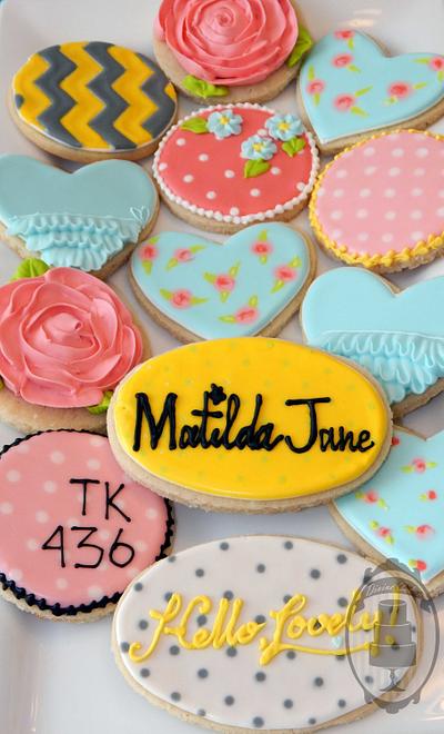 Matilda Jane Trunk show cookies - Cake by Olga