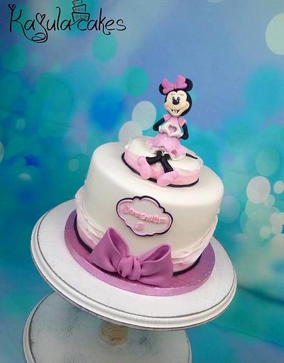 Minnie cake - Cake by Kajulacakeslbc