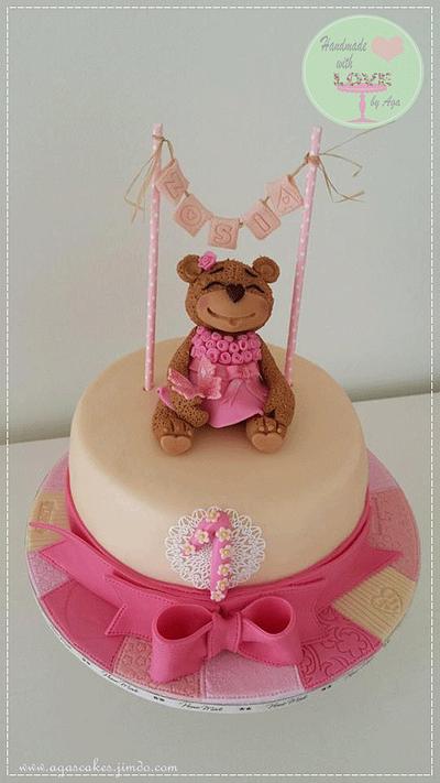 Sweet Teddy:) - Cake by Aga Leśniak