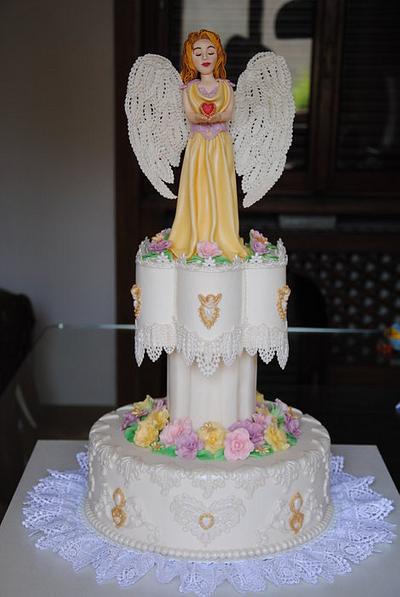 Angel Of Love - Cake by SweetLin