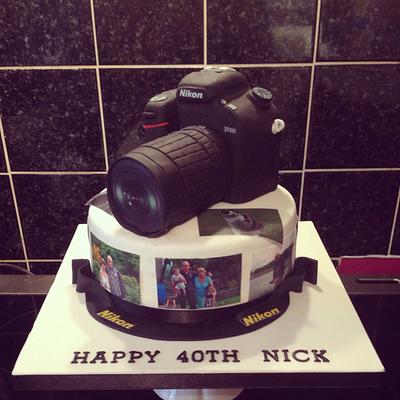 My Nikon Camera Cake - Cake by AnnasCakeDelights