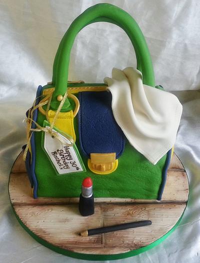 3d Handbag cake - Cake by Funkycakes