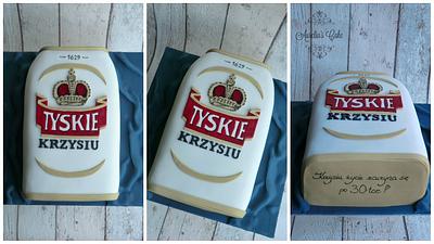 Beer can cake - Cake by Aurelia's Cake