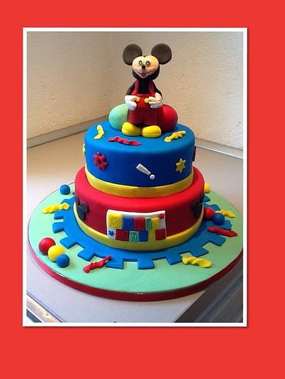 Mickey  - Cake by Cinta Barrera