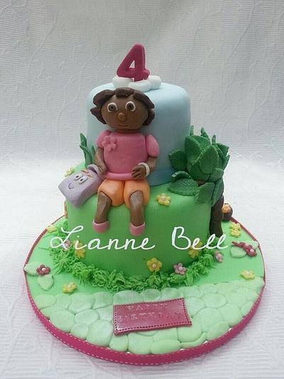 Dora cake - Cake by Lianne