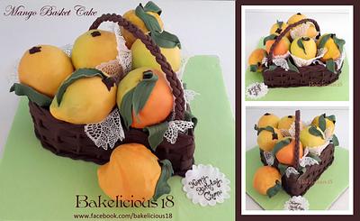Mango Basket Cake - Cake by Bakelicious18